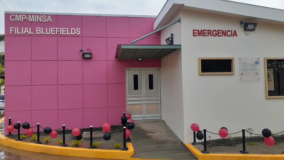 Inauguran sala de emergencia en clínica previsional en Bluefields Managua. Radio La Primerísima
