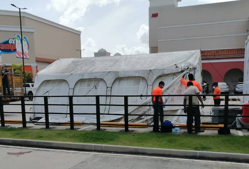 Instalan nuevo auto exprés para hisopado en Panamá Agenci