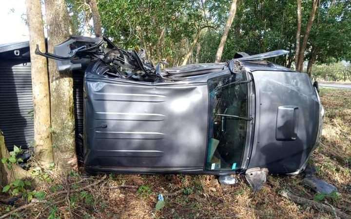 Un muerto y tres lesionados en accidente en Río San Juan Managua. Por Jerson Dumas/Radio La Primerísima