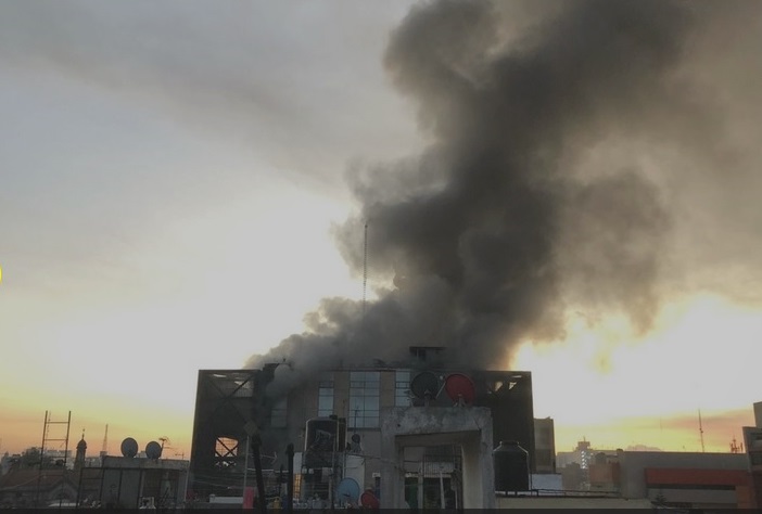 Incendio arrasa oficinas del Metro de Ciudad de México Ciudad de México. Prensa Latina