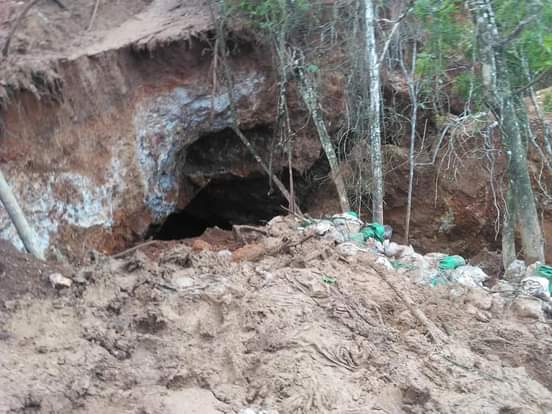 Un muerto por derrumbe de tierra en minería artesanal Managua. Radio La Primerísima 