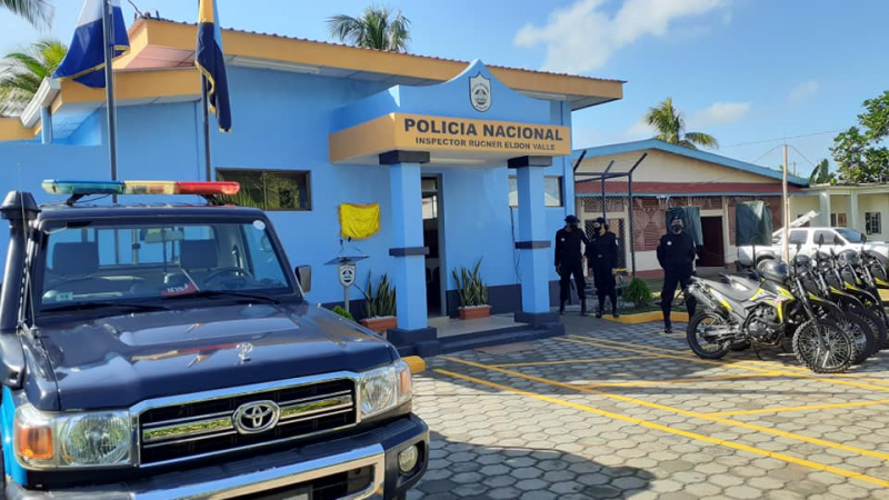 Inauguran estación policial en Laguna de Perlas   Managua. Por Jerson Dumas/Radio La Primerísima