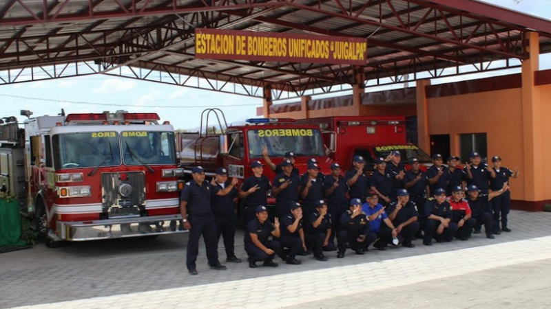 Inauguran segunda estación de bomberos en Juigalpa Managua. Radio La Primerísima 