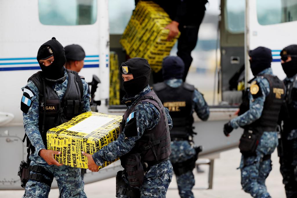 Guatemala incauta 142 paquetes de cocaína en frontera con México Guatemala. EFE