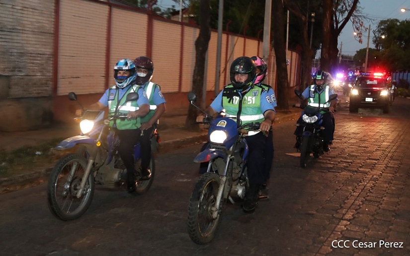 14 mil policias desplegados con el Plan de Seguridad Escolar 2021 Managua. Radio La Primererísima