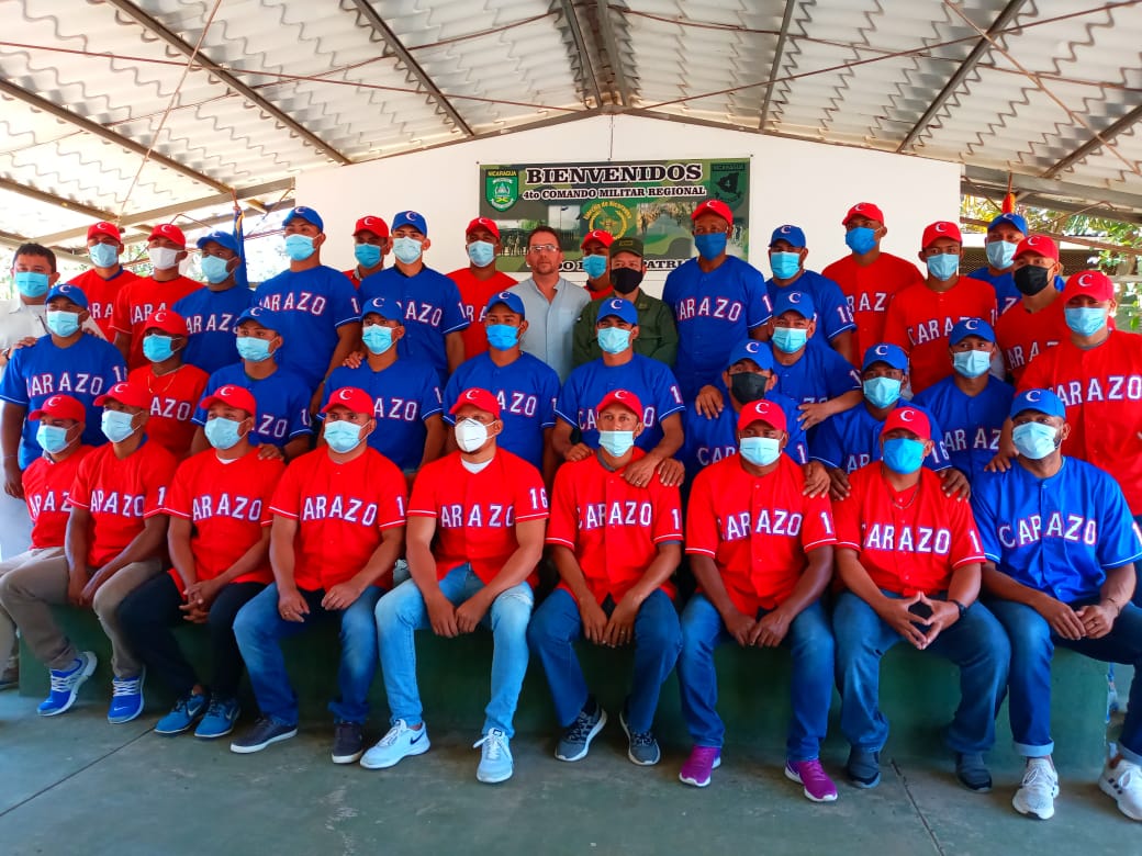Cafeteros de Carazo reciben uniformes para el GPO-2021 Carazo. Manuel Aguilar/ La Primerísima