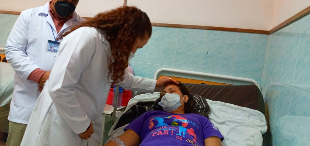 Supervisan atención de población en hospitales Diriamba. Por Manuel Aguilar/Radio La Primerísima