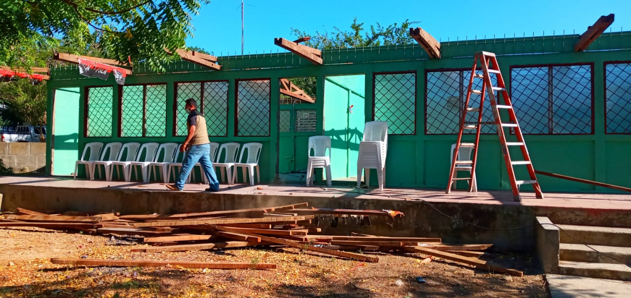 Rehabilitan centro de salud en La Boquita, Diriamba Carazo. Manuel Aguilar/ La Primerísima 