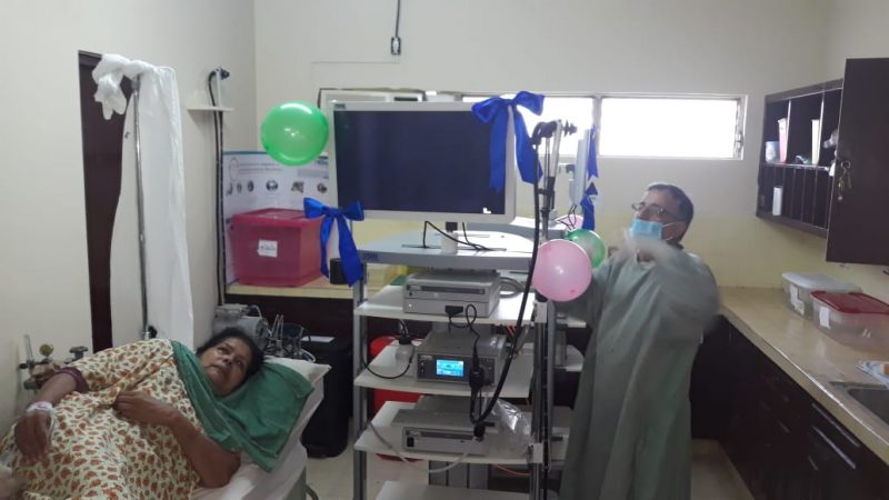 Hospital Santiago estrena moderna sala de Endoscopía Jinotepe. Por Manuel Aguilar/Radio La Primerísima