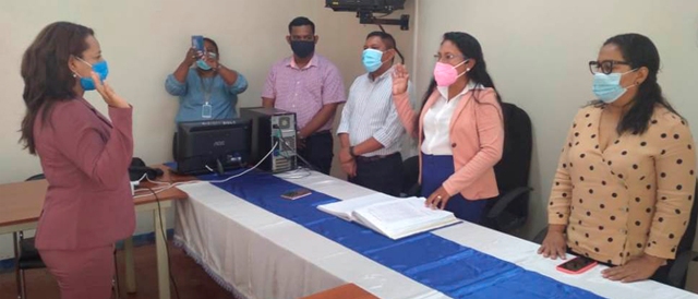 Prinzapolka tiene nueva Jueza Local Única Managua. Poder Judicial 