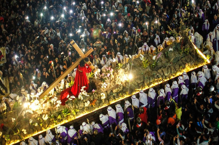 Semana Santa guatemalteca aspira a Patrimonio Cultural del mundo Guatemala. Prensa Latina