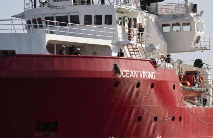 Ocean Viking rescata a migrantes en el Mediterráneo Roma. EFE