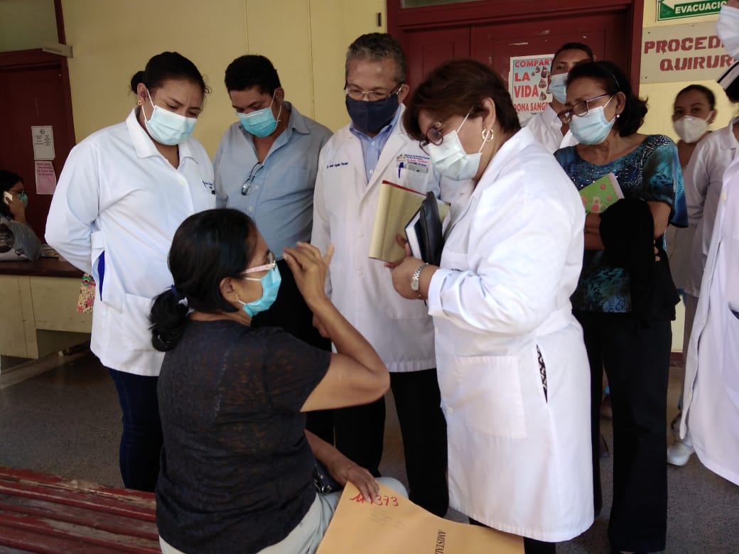 Verifican atención brindada en hospital Amistad Japón-Nicaragua Managua. Lisbeth González/ Radio La Primerísima