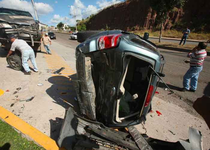 205 fallecidos en accidentes de tránsito en Honduras Agencia