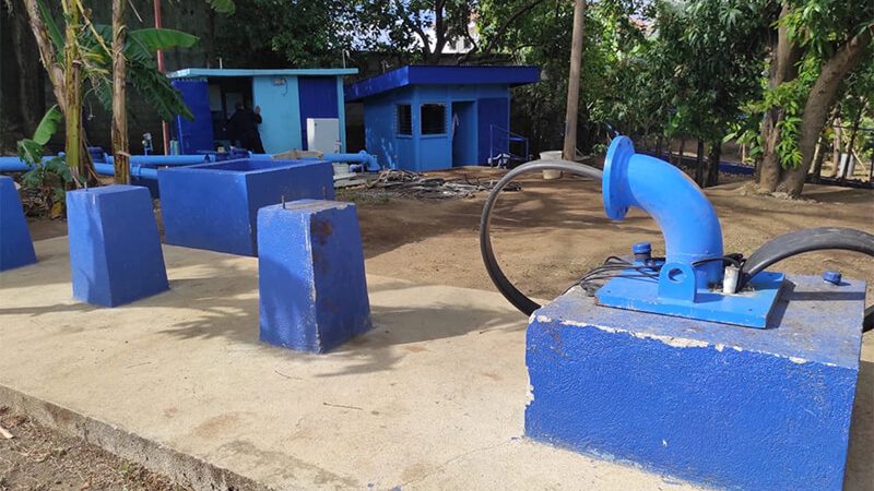 Casi finalizado nuevo pozo de agua en Managua Managua. Radio La Primerísima