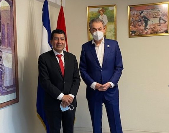 Expresidente español interesado en fortalecer lazos de amistad Managua. Radio La Primerísima 