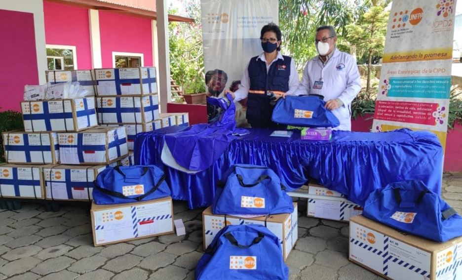 ONU dona kits higiénico de emergencia al MINSA Managua. Radio La Primerísima