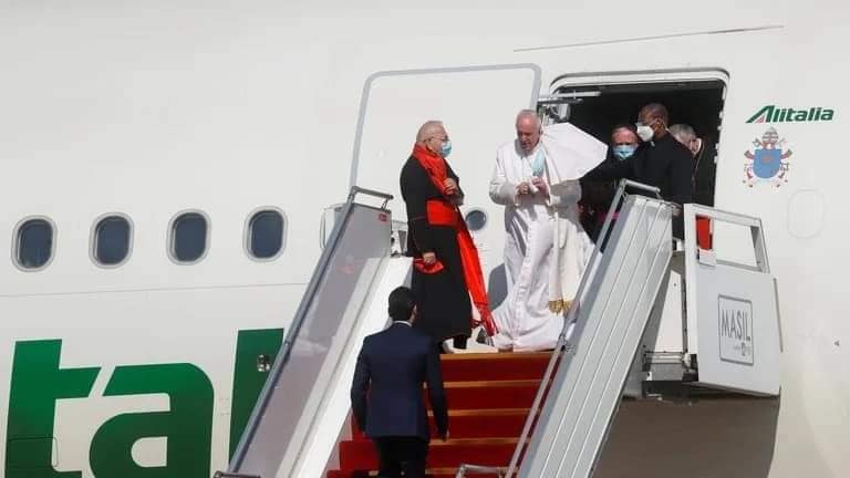 El Papa inicia visita apostólica a Iraq Bagdad. Prensa Latina