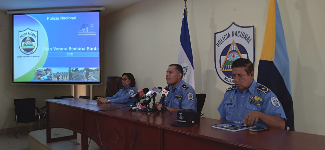 14 mil policías garantizarán seguridad en Semana Santa Managua. Por Libeth González/Radio La Primerísima