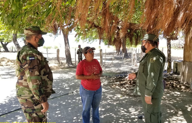 Ejército se reúne con productores y ganaderos de Managua Managua. Radio La Primerísima
