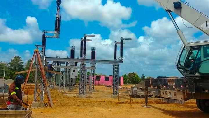 Construyen subestación eléctrica en el Caribe Norte Managua. Radio La Primerísima 