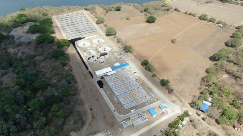 Casi concluida nueva planta para tratar aguas residuales en Masaya Managua. Radio La Primerísima