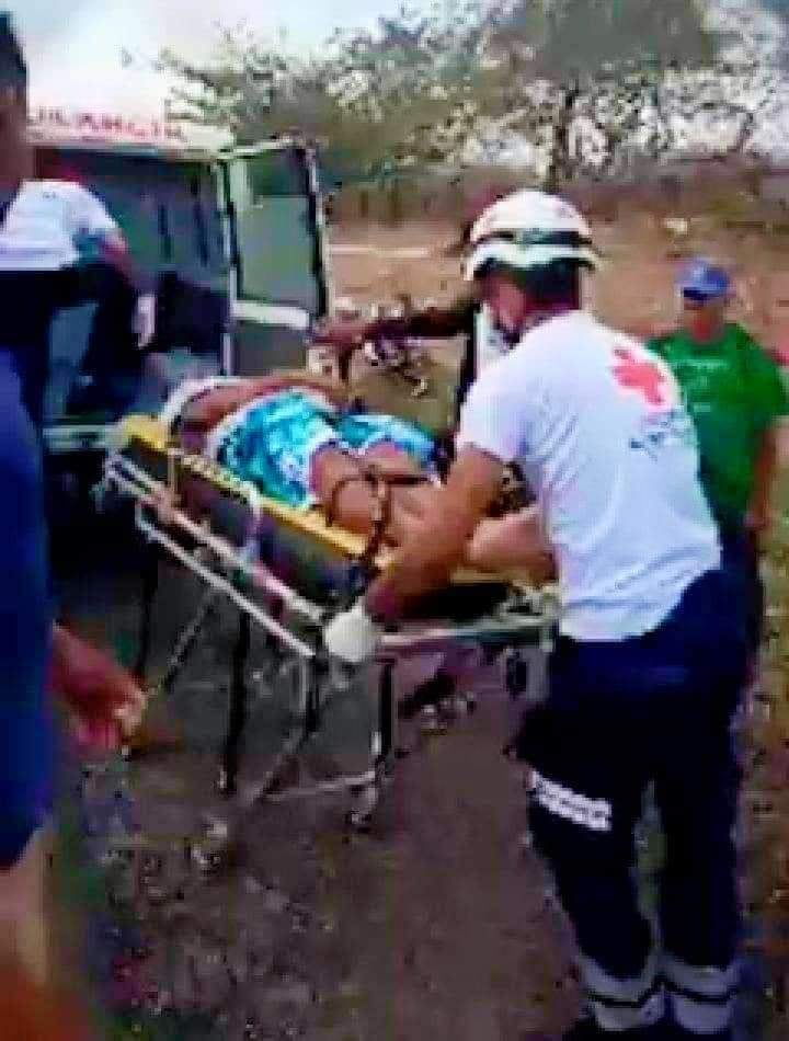 Motociclista resulta lesionado tras accidente en Rivas Managua. Radio La Primerísima