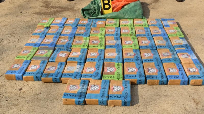 Incautan casi 60 kilos de cocaína en Chinandega Managua. Radio La Primerísima