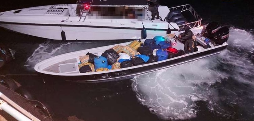 Nicas capturados con droga en aguas costarricenses San José. Agencias 