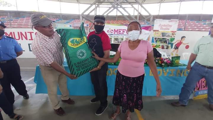 Más de 200 productores chontaleños reciben semillas de pasto Managua. Radio La Primerísima