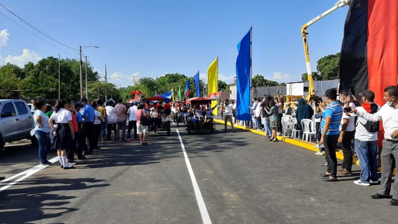 Listo importante corredor vial en Managua Managua. Por Libeth González/Radio La Primerísima