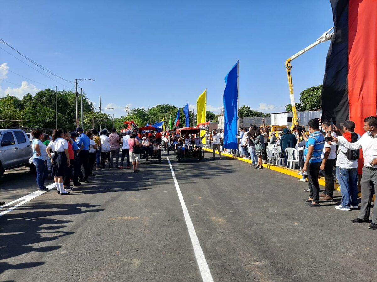 Listo importante corredor vial en Managua Managua. Por Libeth González/Radio La Primerísima