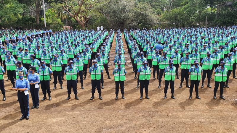 Academia gradúa 1,026 nuevos policías Managua. Radio La Primerísima