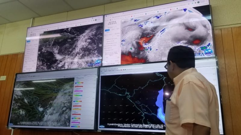 INETER monitorea tormenta tropical Andrés Managua. Radio La Primerísima