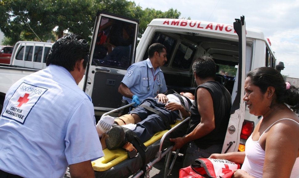Cruz Roja brindó 144 atenciones este fin de semana Managua. Lisbeth González/ Radio La Primerísima  