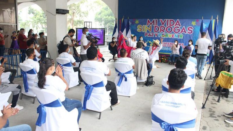 Concurso promueve prevención de consumo de drogas Managua. Radio La Primerísima