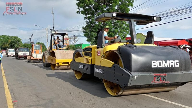 Inicia ampliación de accesos viales en Chinandega Managua. Radio La Primerísima 