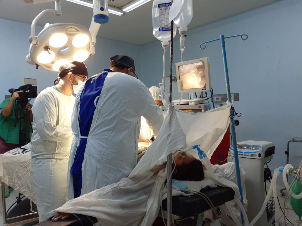 Operan a pacientes con hernias y problemas en la vesícula Managua. Radio La Primerísima 