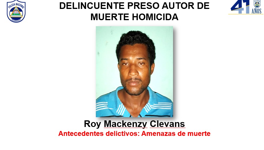 Capturan a costeño por matar a garrotazos a joven Managua. Jerson Dumas/ Radio La Primerisima