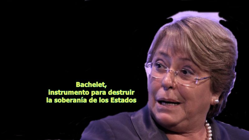 Bachelet defiende al crimen organizado Estelí. Por Stephen Sefton, Tortilla con Sal