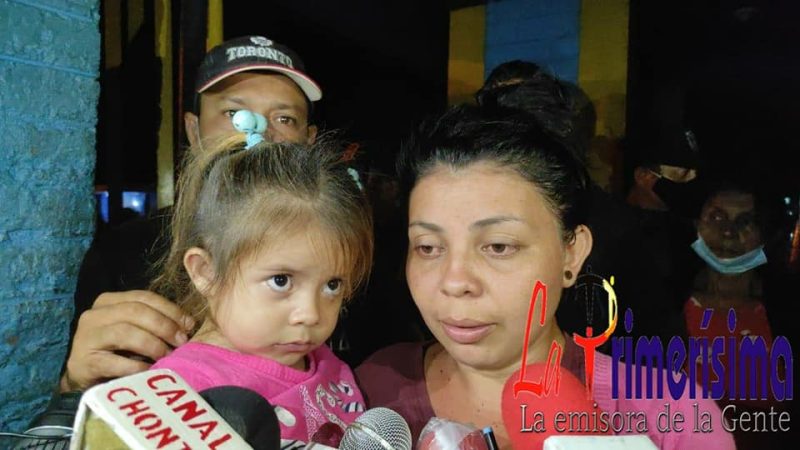 Niña que había sido secuestrada ya está con su familia Managua. Radio La Primerisima