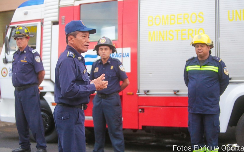 Envían camiones de bomberos hacia El Jícaro Managua. Radio La Primerísima 