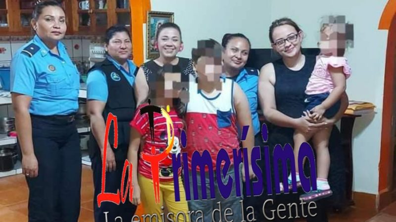 Entregan hijos a caraceña vapuleada por cónyuge Managua. Radio La Primerísima