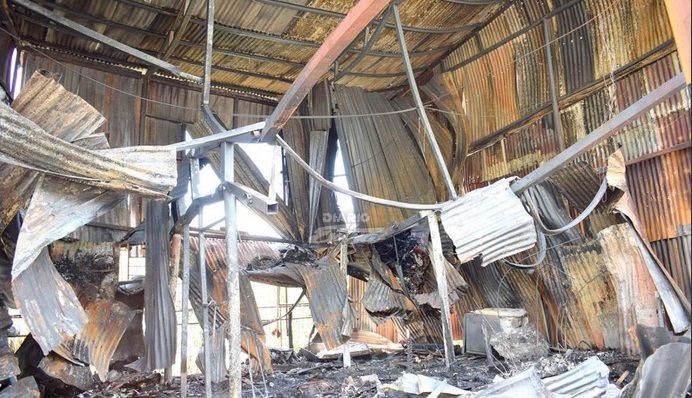 Incendio quema casa de nicas en Costa Rica Cartago. Diario Extra