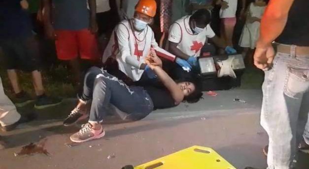 Brasileño atropella a motociclistas en Rivas Managua. Radio La Primerísima 