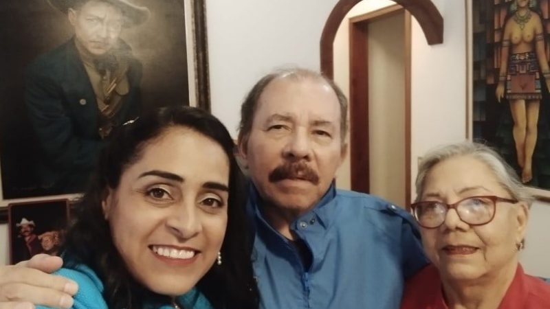 Daniel Ortega se reúne con presidenta del PARLACEN Managua. Parlacen Centroamericano/Radio La Primerísima