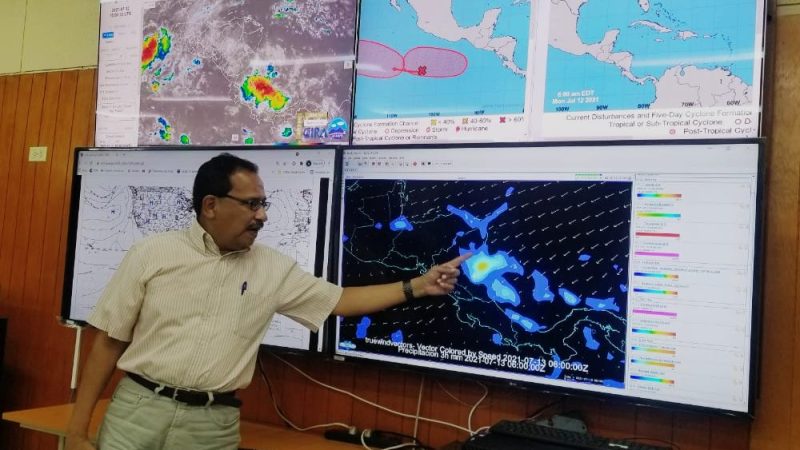INETER pronostica más lluvias por ingreso de onda tropical Danielka Ruiz. Radio La Primerísima 