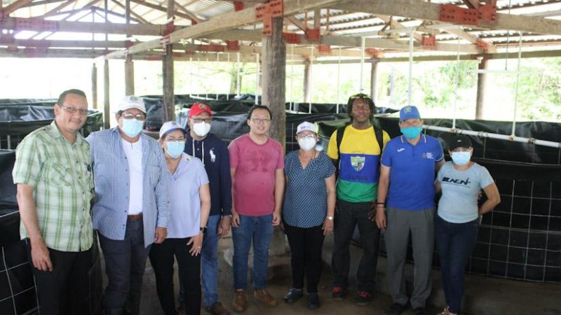 CNU visita proyecto de reproducción y engorde de robalo blanco Managua. Radio La Primerísima
