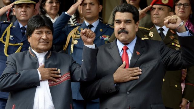 Nicolás Maduro, Evo y Luis Arce saludan el triunfo de la Revolución Managua. Radio La Primerísima