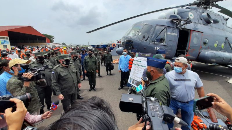 Ejército estrena equipos y medios para protección de población Managua. Por Jerson Dumas/Radio La Primerísima